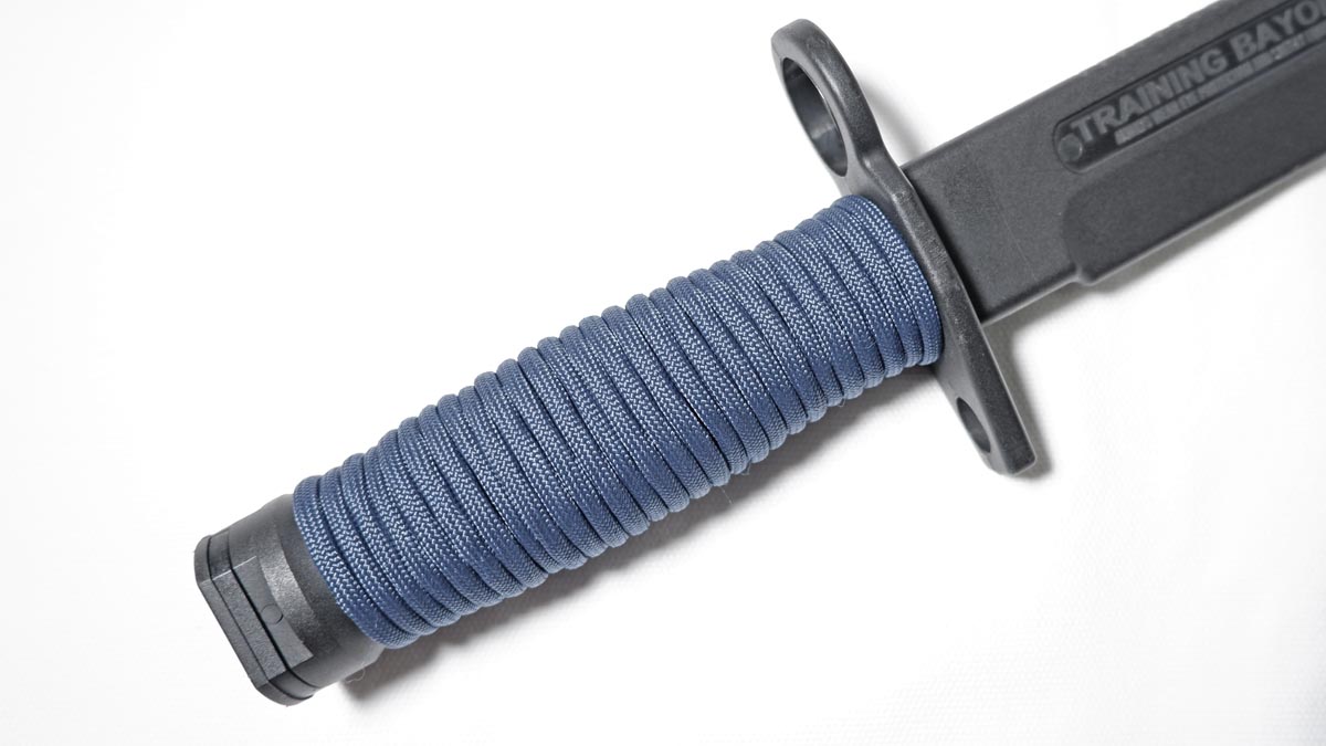 パラコードをナイフの柄・グリップに巻く 一番簡単な方法！Paracord Knife Wrap