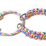 パラコードでハーフチョークの編み方！平編み（コブラ編み）の犬用 首輪 Paracord Half Choke Dog Collar