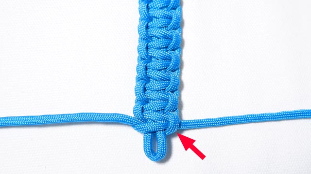 パラコード　マッドマックス　ブレスレット　平編み　コブラ編み　編み方