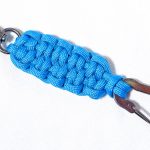 パラコードでキーホルダーの編み方！ダブルブレイズ編み Paracord Blaze Bar Keychain