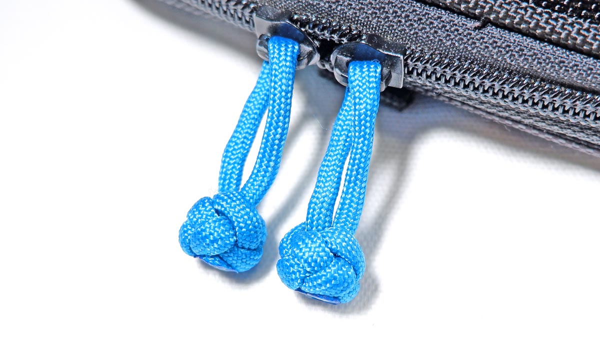 パラコードでジッパータブの編み方！ダイヤモンドノット Paracord Diamond Knot Zipper Pull