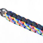 パラコードでキーホルダーの編み方！ボックスノット Paracord Box Knot Keychain