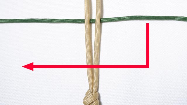 パラコード　人形　キーホルダー　編み方