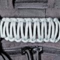 パラコードでリュックの持ち手の巻き方、平編み（コブラ編み）