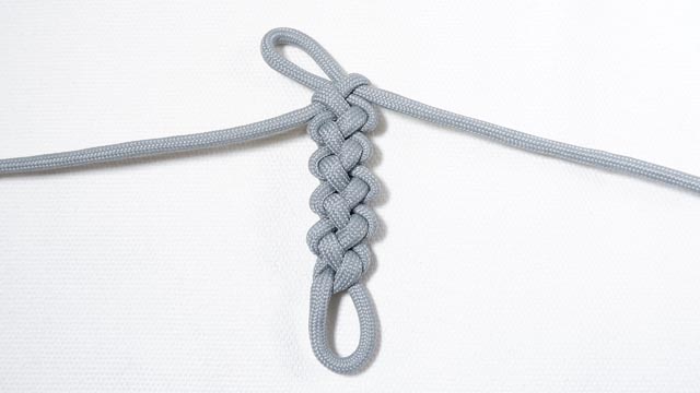ジッパー編み（くさり結び）の編み方