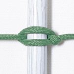 【通常よりも強度が高い 強化版】てこ結びの結び方！細いロープを 引っ張りたいときにも役立つ