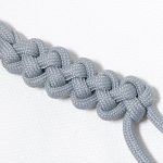 【石畳のような綺麗な 結び方】ジッパー編み（くさり結び）の編み方！ Zipper Sinnet