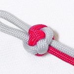 ダイヤモンドノット（2色）の結び方！2本の紐で 綺麗な玉結びをする方法！