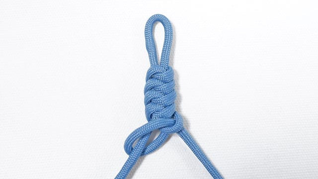 スネークノット（つゆ結び）の結び方、Tibetan Snake Knot