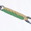 パラコードでキーホルダーの編み方、Snake Knot Viceroy編み