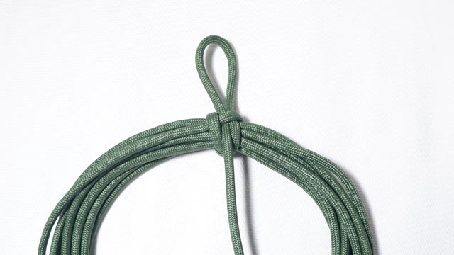 ロープの簡単な束ね方