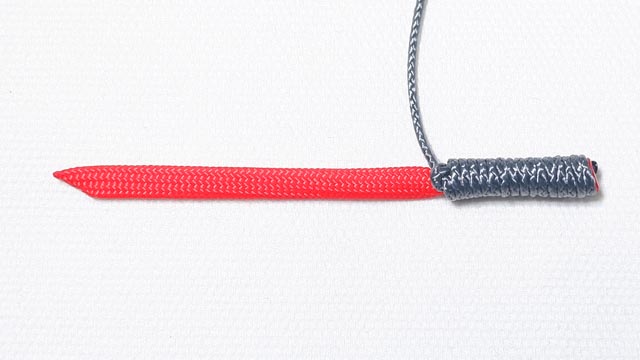 パラコードで忍者（刀）の人形のキーホルダーの作り方