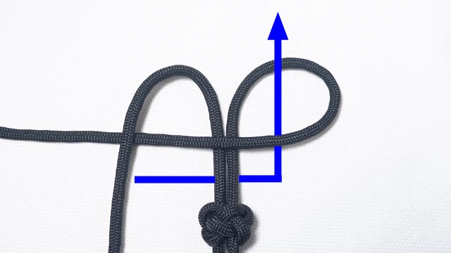 パラコードで忍者（刀）の人形のキーホルダーの作り方