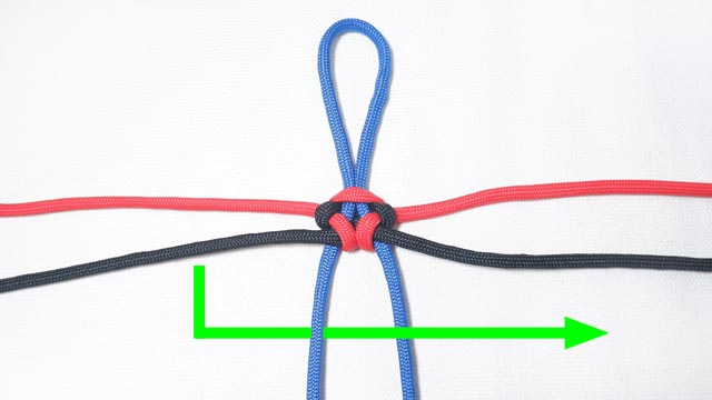 パラコードでSanctified編みのキーホルダーの作り方