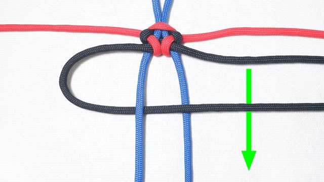 パラコードでSanctified編みのキーホルダーの作り方