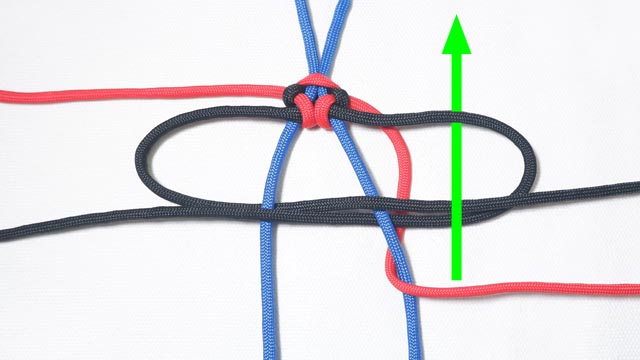 パラコードでSanctified編みのキーホルダーの作り方