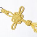 パラコードで菊結びのキーホルダー(ストラップ)の作り方